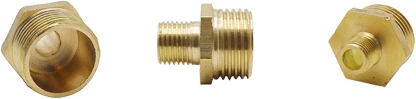 Copper equal diameter double outer External thread 1/2 conversion 1/4’ Variable diameter 3/8’ turns 1/8’ joint 1 inch change 4/3(2 turn 3points)