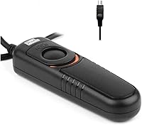 Vista 7 de Pixel Cable de liberación de control remoto del obturador RC-201 DC0 compatible con Nikon Z9, D3, D4, D5, D6, D800, D850, D800E, D810, D810A, D700