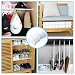 HAOYUNTE 5 Piezas Barra Extensible Armario Ajustable de 15,7 Pulgadas a 27,5...
