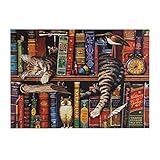 [Größe] - Die fertige Größe beträgt 70 * 50 cm / 27,56 * 19,69 Zoll und ist für Puzzlespiele für Kinder über 12 Jahre, Erwachsene und Jugendliche geeignet