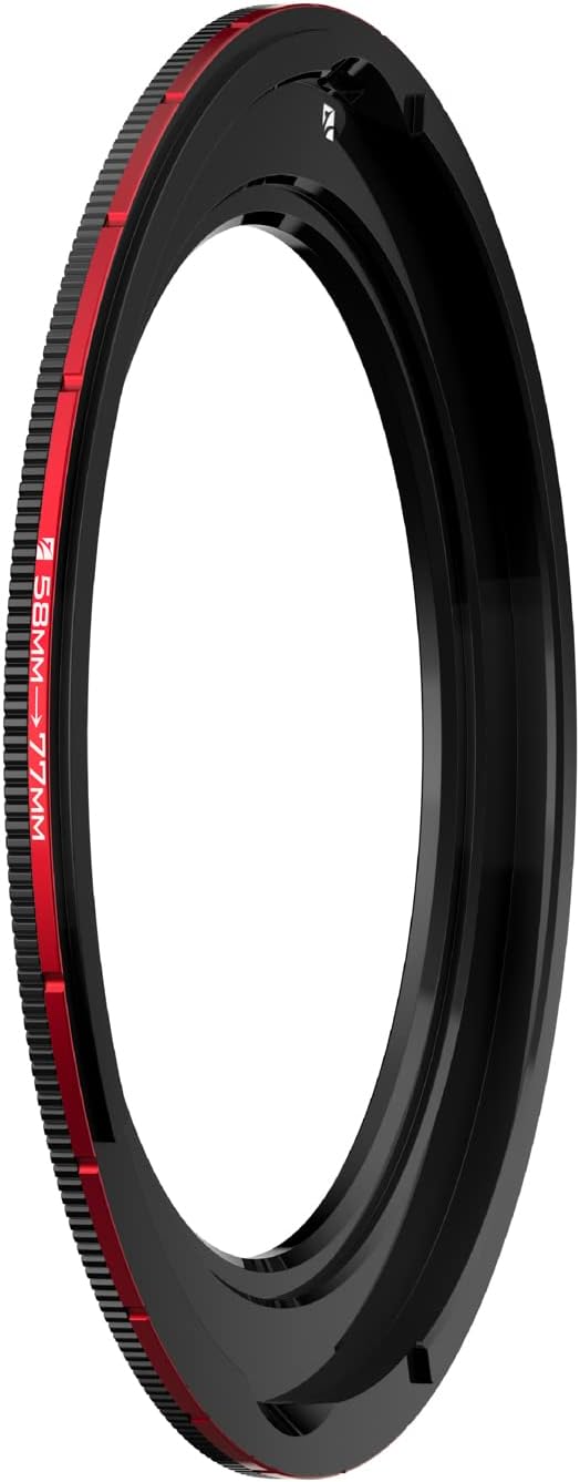 (Works only with Magnetic VND System) Step Up Filter Adapter Ring 58mm-77mm