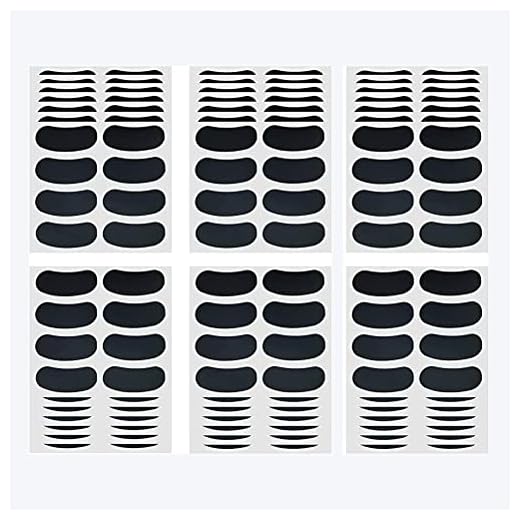 Sport svarta ögonklistermärken, 400 par ögon svarta klistermärken vänliga klistermärken, utomhus bokstäver självhäftande klistermärken för baseball softball