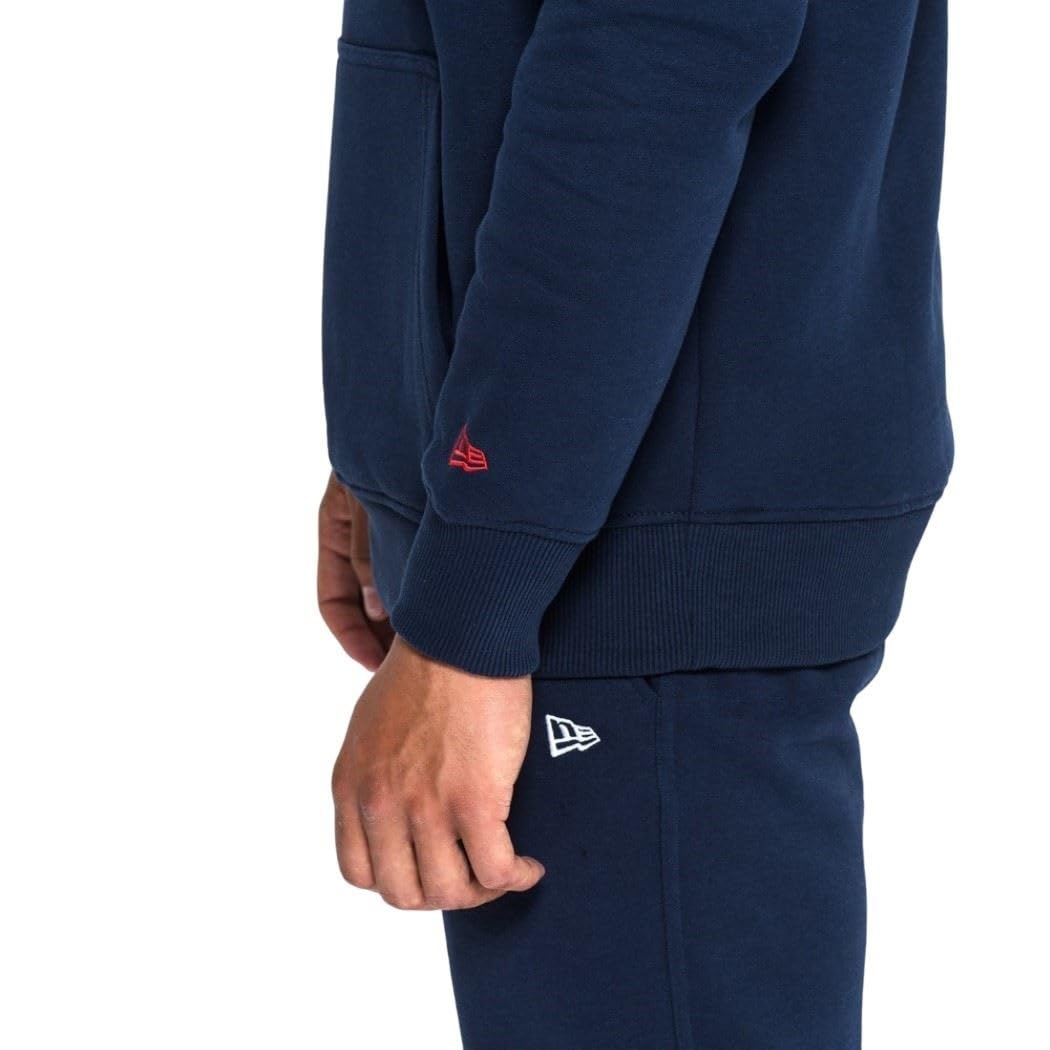 New Era Team Logo Hoody New England Patriots - Sweat-Shirt À Capuche - Chemise - Manches Longues - Homme
