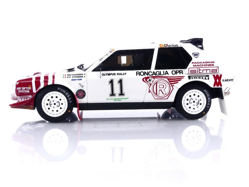 Amazon.com: Otto Mobile 1/18 - Lancia Delta S4 Gr.B - 1986 : Arts