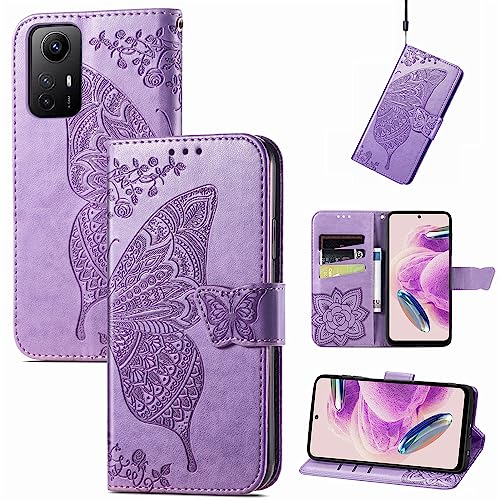 JIUNINE Case for Xiaomi Redmi Note 12S