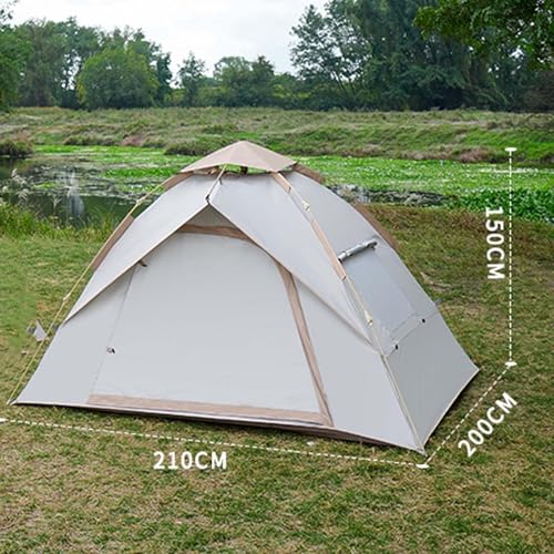 Carpa instantánea para camping 3-4 personas impermeable y ligera miniatura 7