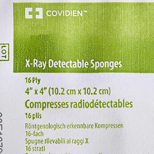 SurgiMac Gauze Sponge, 16 capas, 4 x 4 pulgadas, cuadrado, estéril miniatura 4