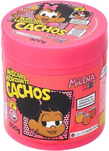 MILENA Máscara Hidratante Cachos 500G Multicolorido