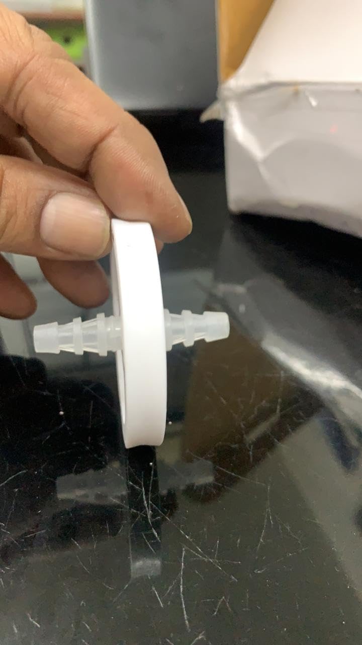 PTFE Micro-Sep Air Vent Filter 50mm 0.2um Syringe Filter | Sterilising-Grade, Hydrophobic Membrane, Polypropylene Housing, Gas & Air Filtration, Bioreactor Compatible-image-31