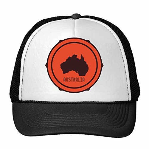 Gorra infantil ajustable que evita el sudor con motivo de Australia