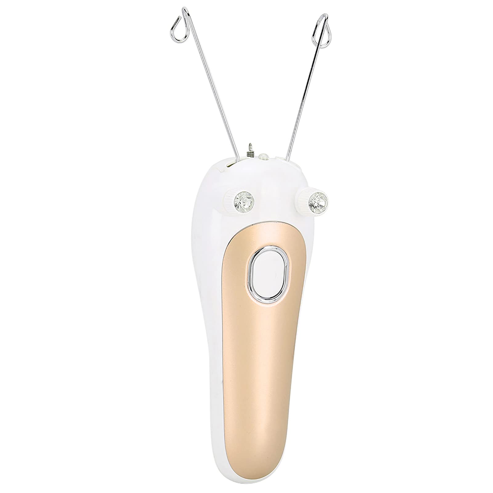 Hair Remover, Electric Threading Epilator Physical Threader Hair Remover for Face Arm Leg Use(Gold)