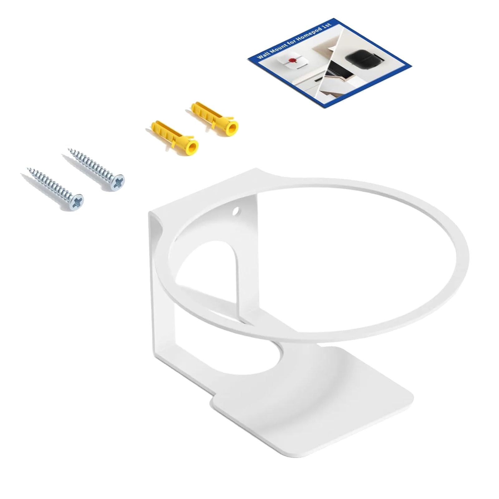 Soporte de pared para Soundbox inoxidable con diseño moderno para hogar 8