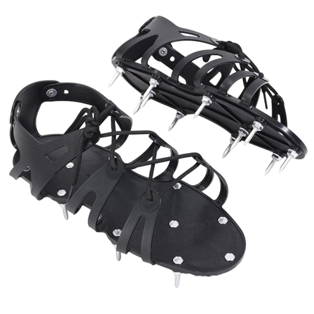 Littimoon Garden Aeration Sandals Convenient Lawn Aerator Shoes for Lawn Aerating Overlays Cover Installation