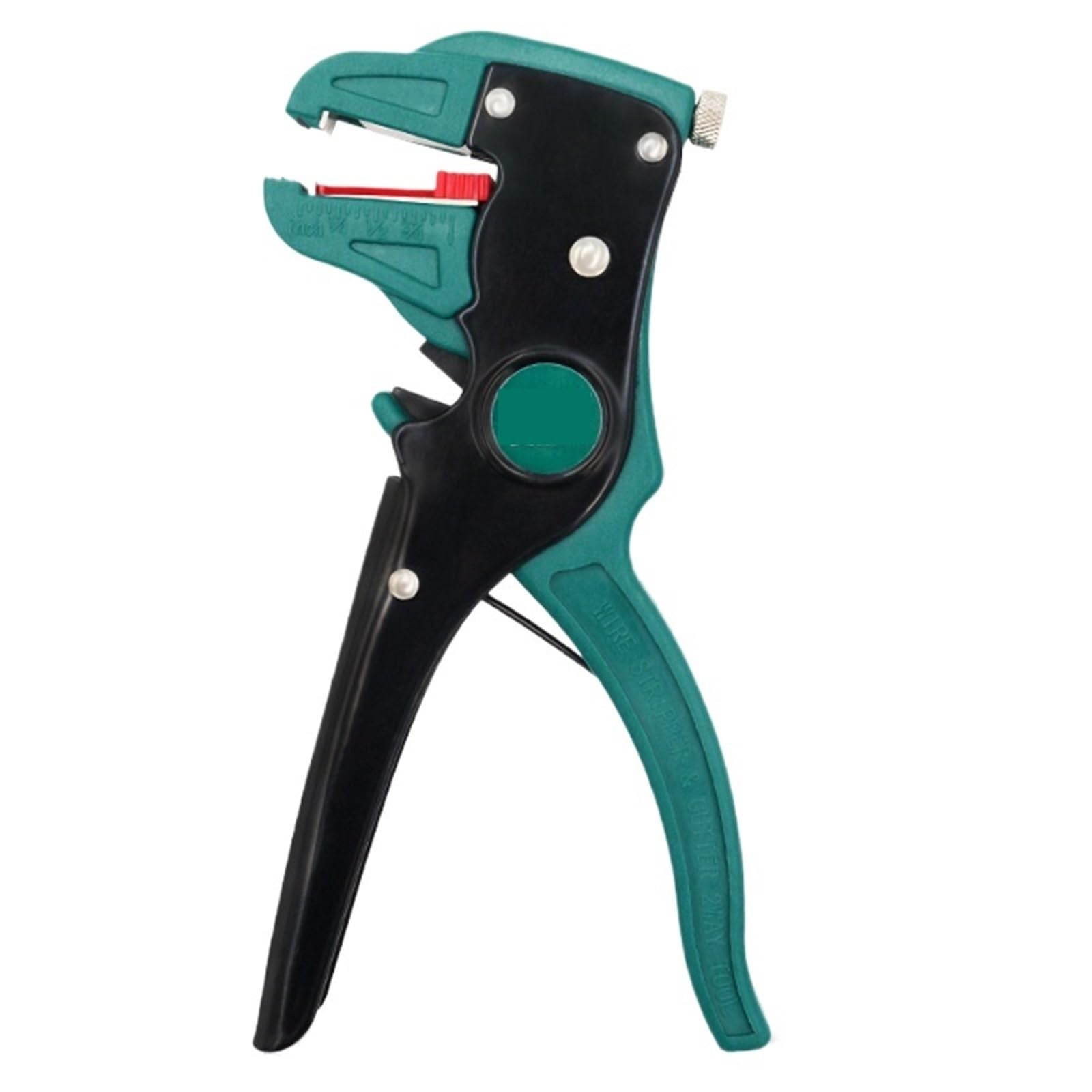 Alicate pelacables automático con corte plano de 0,2 a 4 mm y ajuste de longitud for electricistas.
