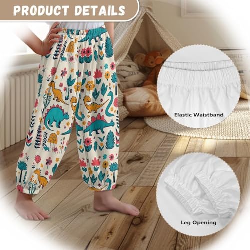 Renewold Kids Loose Sweatpants Girls Dance Yoga Trousers Boys Jogger Pants Casual Lounge Pants Sport Activewear3