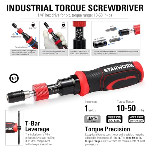 Image of STARWORK TRUE MECHANIC 313-Piece Mechanics Tool Set and Socket Set | Professional, SAE /Metric