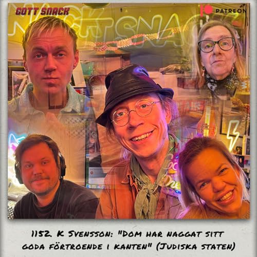 1152. DEL 1: K Svensson: "Dom har naggat sitt goda f&ouml;rtroende i kanten" (Judiska staten) copertina