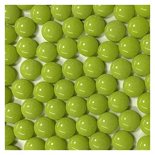 Mosaico Ceramica,Artdecor 175g creativo color mezclado mosaico espejo de mosaico azulejos hechos a mano 12 mm redondo jade BRICOLAJE Materiales de pared Decoración del hogar Artesanía Teselas Para Mos