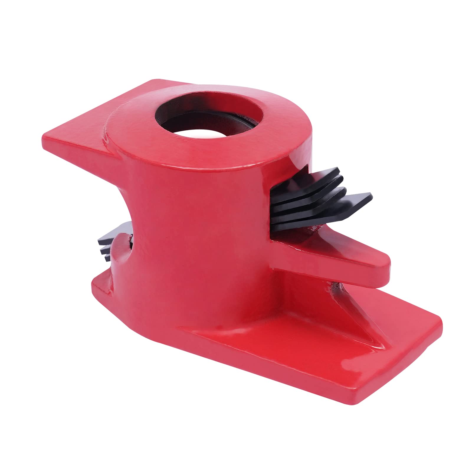Juego de abrazaderas de madera y metal para carpintería, fábrica de muebles, tubo de hierro fundido, abrazadera de tornillo de 3/4 pulgadas, juego de abrazaderas de tubo de 26,5 mm (6)