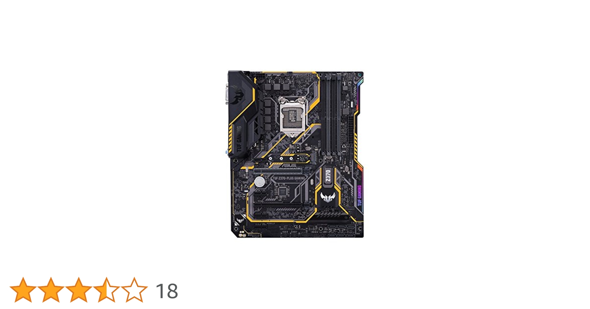 Amazon | ASUS Intel Z370 搭載 LGA1151対応 マザーボード TUF