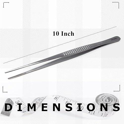 Miniatura 5 de Debakey - Pinzas de tejido vascular para arteria quirúrgica, dentaduras traumáticas hechas de acero inoxidable de alta calidad, herramientas