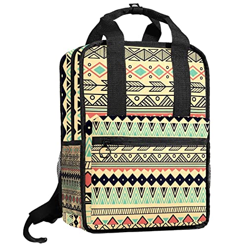 Sac à dos bohème pour filles et garçons avec bretelles ajustables anti-fatigue