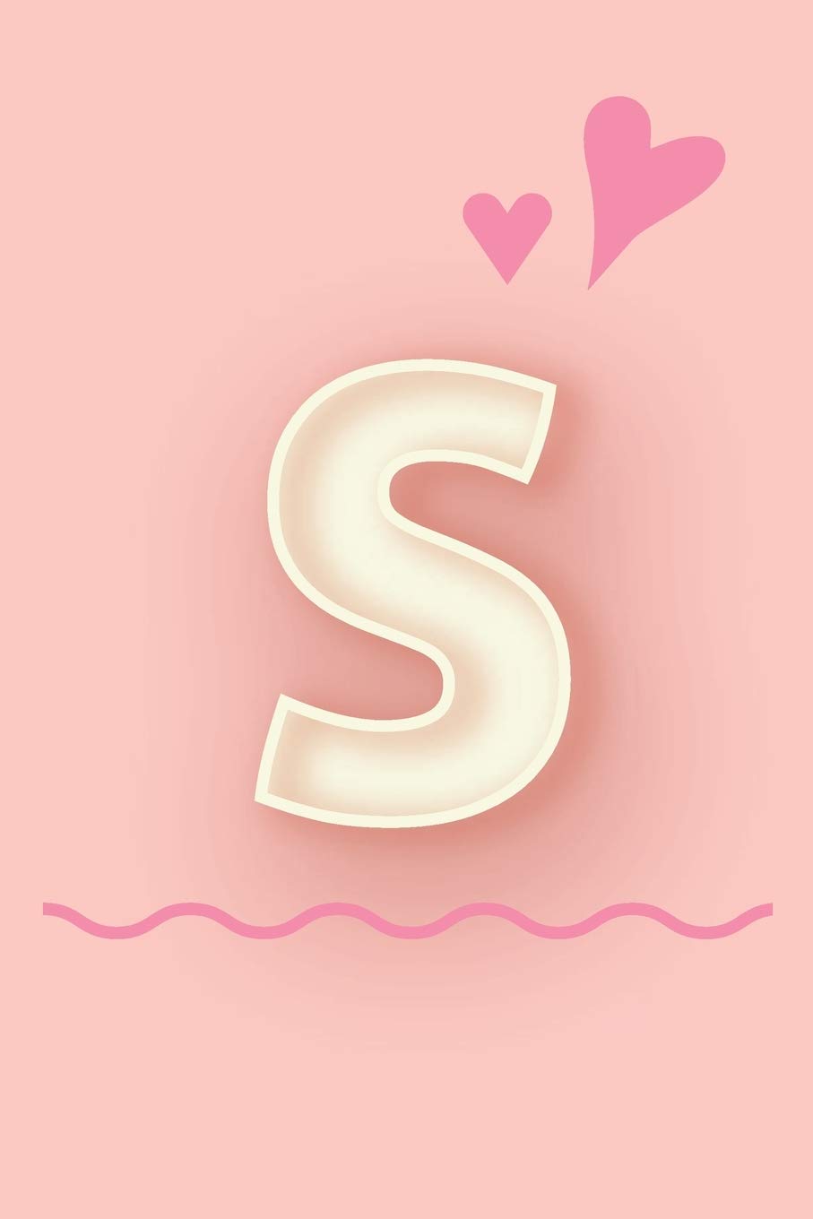 Amazon | S: Cute Letter S initial Alphabet Monograme Notebook 