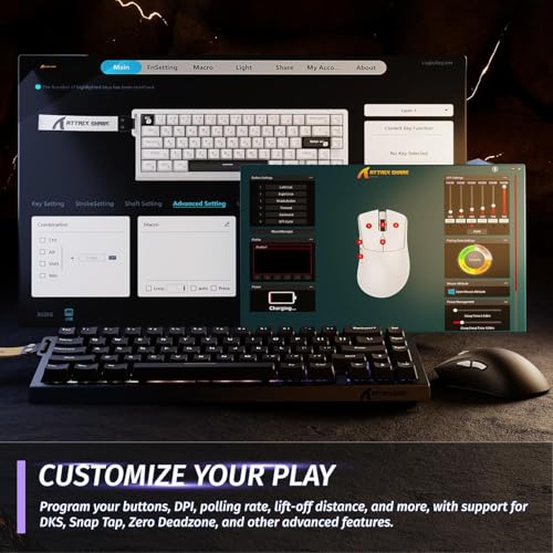 Teclado Gamer X68 HE Conectividad USB-C miniatura 6