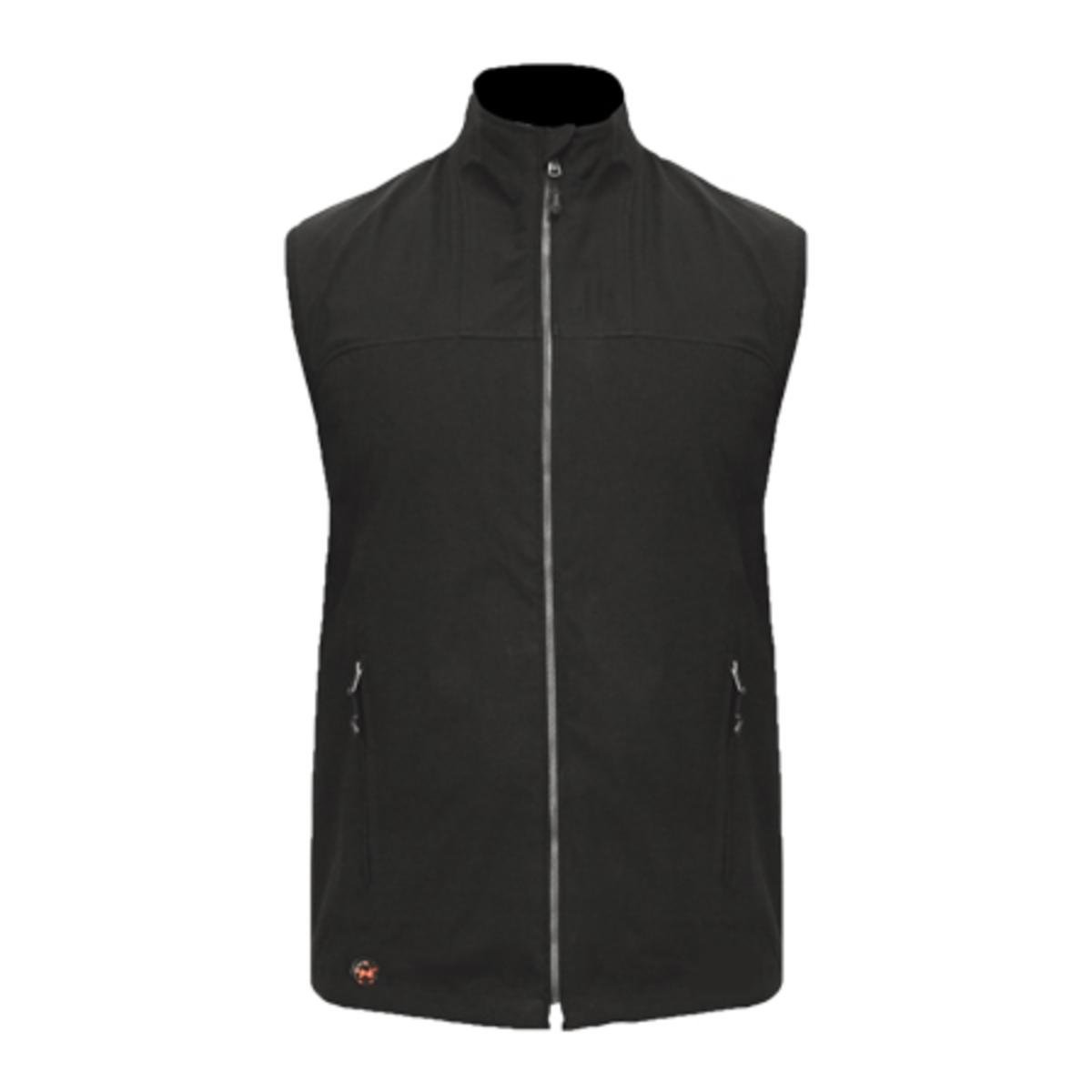 MOBILE WARMING Men's Taylor Vest with Touch Button Technology (Black, Small)
