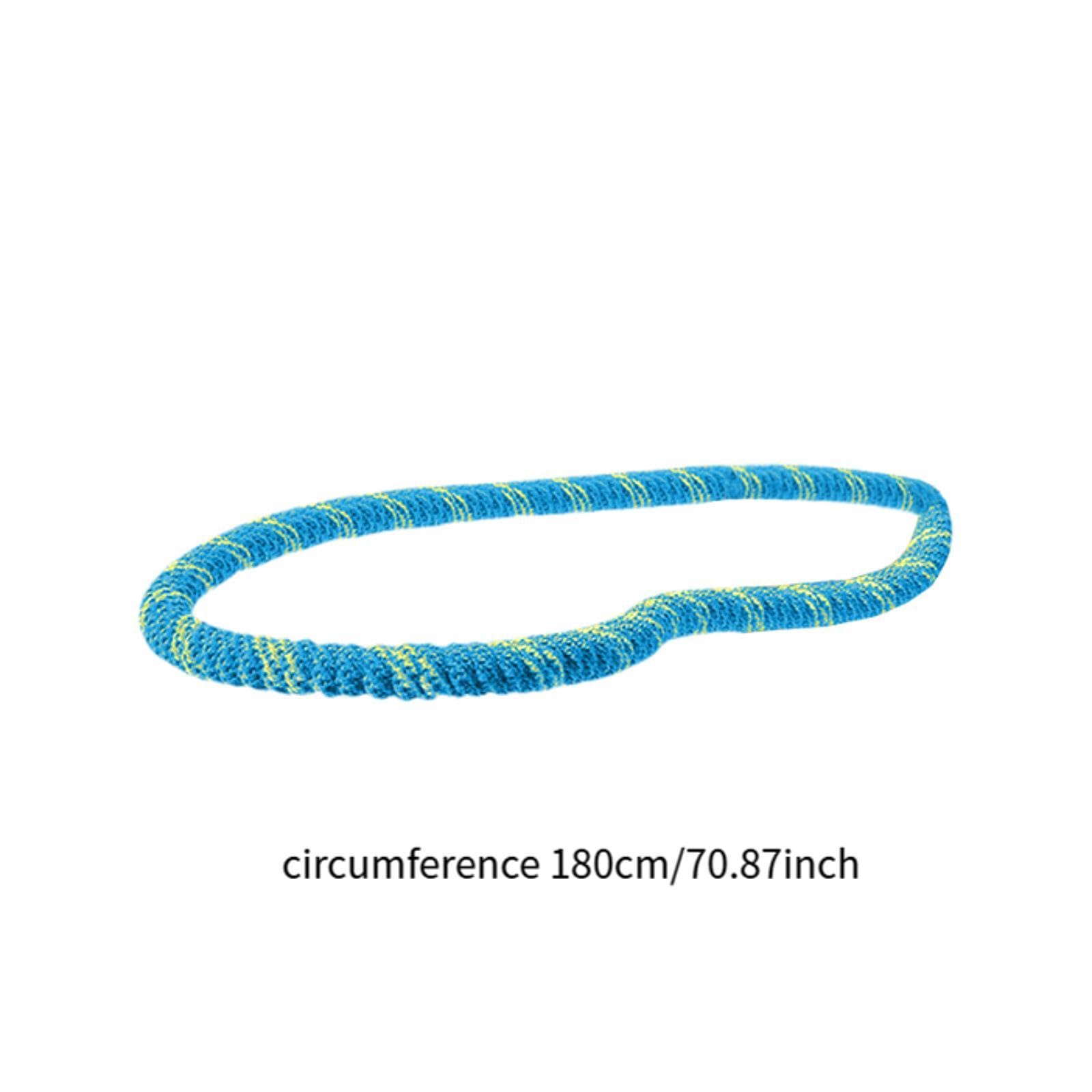 Anello Fitness, Dispositivo di Allenamento da 1,4 kg, Pieghevole E Silenzioso, per Esercizi per La Vita, per Palestra Domestica,