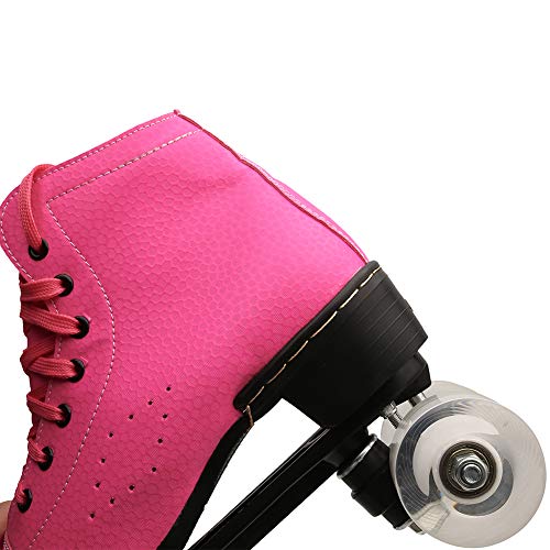 Image of Roller Skates Women Indoor Outdoor Artistic Skates for Youth and Adults Rose 12 M US Women
