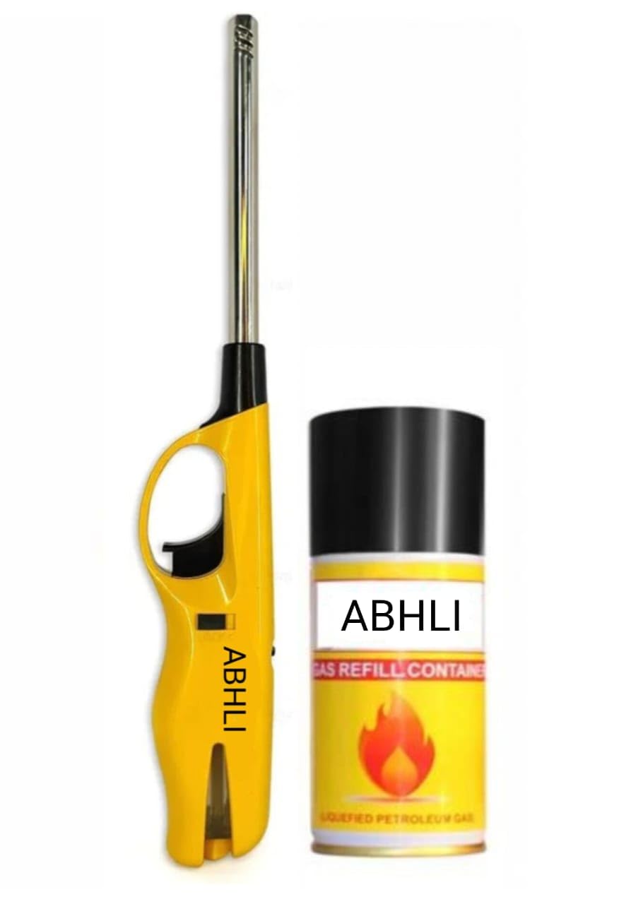 Abhli Gas Lighter for Kitchen with sprey Flame Gas Lighter Gas Lighter Price  clipperlighter candlelighter clipperlighter (1 Set) : Amazon.in: Home &  Kitchen