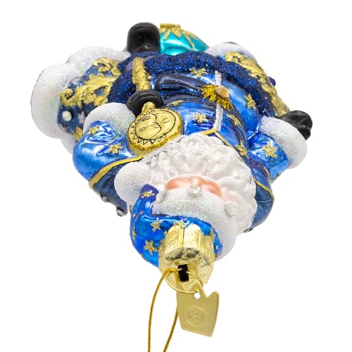 Père Noël céleste Bellissimo Kurt Adler objet déco Noël traditionnel 15 cm - 6