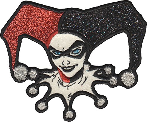 Application DC Comics Originals Harley Quinn Headshot Glitterpatch