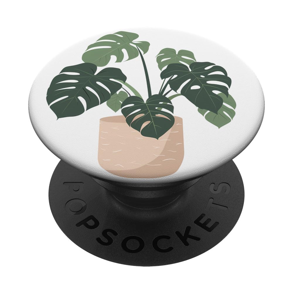 Amazon.com: Monstera Plant Monstera Leaves PopSockets Standard PopGrip :  Cell Phones & Accessories