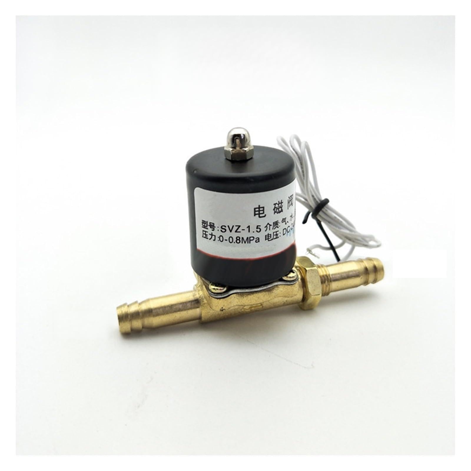 Électrovanne de rechange machine à souder 2 voies laiton 8mm AC 220V 0-0.8 MPa