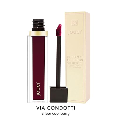 Miniatura 9 de amazonusluxury Jouer Sheer pigmento brillo de labios, vainilla Macaron