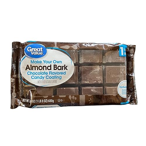 Chocolate Make Your Own Almond Bark Bundle with 2 packages of Great Value Almond Bark and (1) Make Every Day a Friday Kitchen Clip
