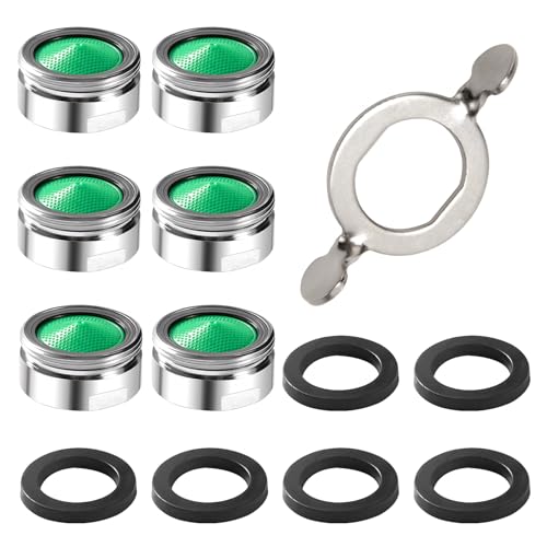 Materiale di qualità: Realizzato in guscio di ottone cromato, filtro in ABS e guarnizione ad anello in gomma di alta qualità. Non tossico, antiruggine, resistente all'usura e durevole.