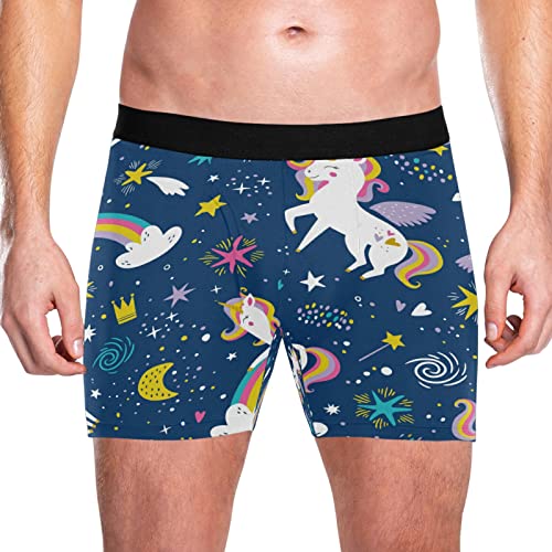Bóxer para hombre calzoncillos de algodón elástico pack de 2 ropa interior transpirable 2