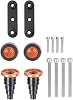 Motorcycle Aluminum Engine Side Fall Guard Frame Slider Compatible with K.T.M Duke 125 200 250 390 DUKE125 DUKE200 DUKE250 DUKE390 Part 2017 2018 2019 2020 2021 2022 (Orange)