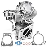A-Premium Complete Turbo Turbocharger Kit, with Wastegate Actuator & Gasket, Compatible with Volvo S40/V40 2000 2001 2002 2003 2004, 1.9L, Replace# 4937706251, 4937706252
