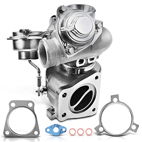 A-Premium Complete Turbo Turbocharger Kit, with Wastegate Actuator & Gasket, Compatible with Volvo S40/V40 2000 2001 2002 2003 2004, 1.9L, Replace# 4937706251, 4937706252