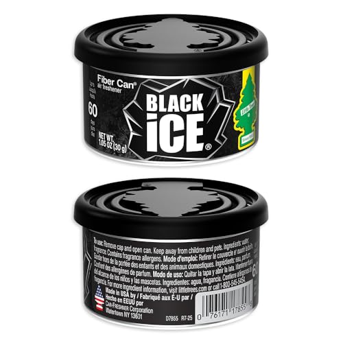 LITTLE TREES Black Ice Can