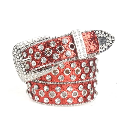 DBFBDTU Adjustable Belt For Jeans Glitter Belt Cowgirl Teen Girls Jeans Skirt Belt4
