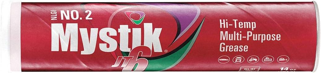 Mystik Grease, Lithium Complex, 14 oz., Tube, Red