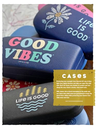 Image of Life is Good Reader Clamshell Case