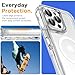 AICase for iPhone 14 Pro Max Case Clear Compatible with MagSafe 3 in 1 Heavy Duty Drop Protection Full Body Rugged Shockproof/Dust Proof 3-Layer Military Protective Tough Durable Cover 6.7