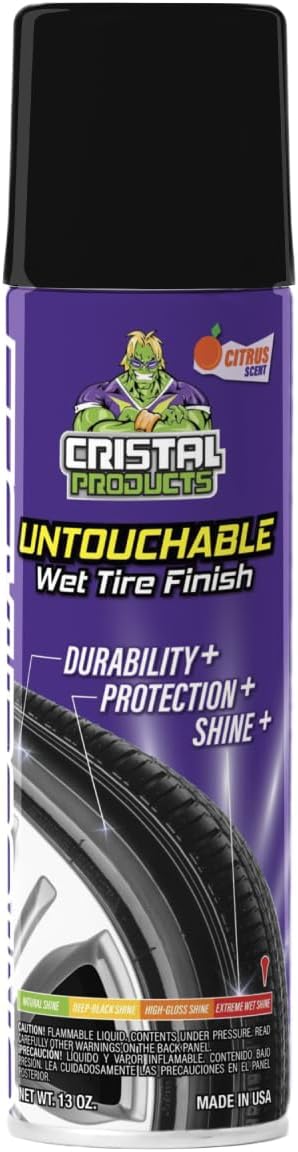 Cristal Products 1PK Untouchable Tire Shine Citrus