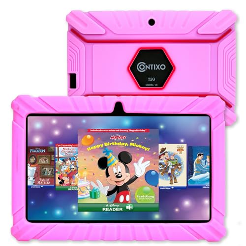 Contixo V8 7" Kids Tablet - 32GB Storage, Pre-Loaded Exclusive 50...